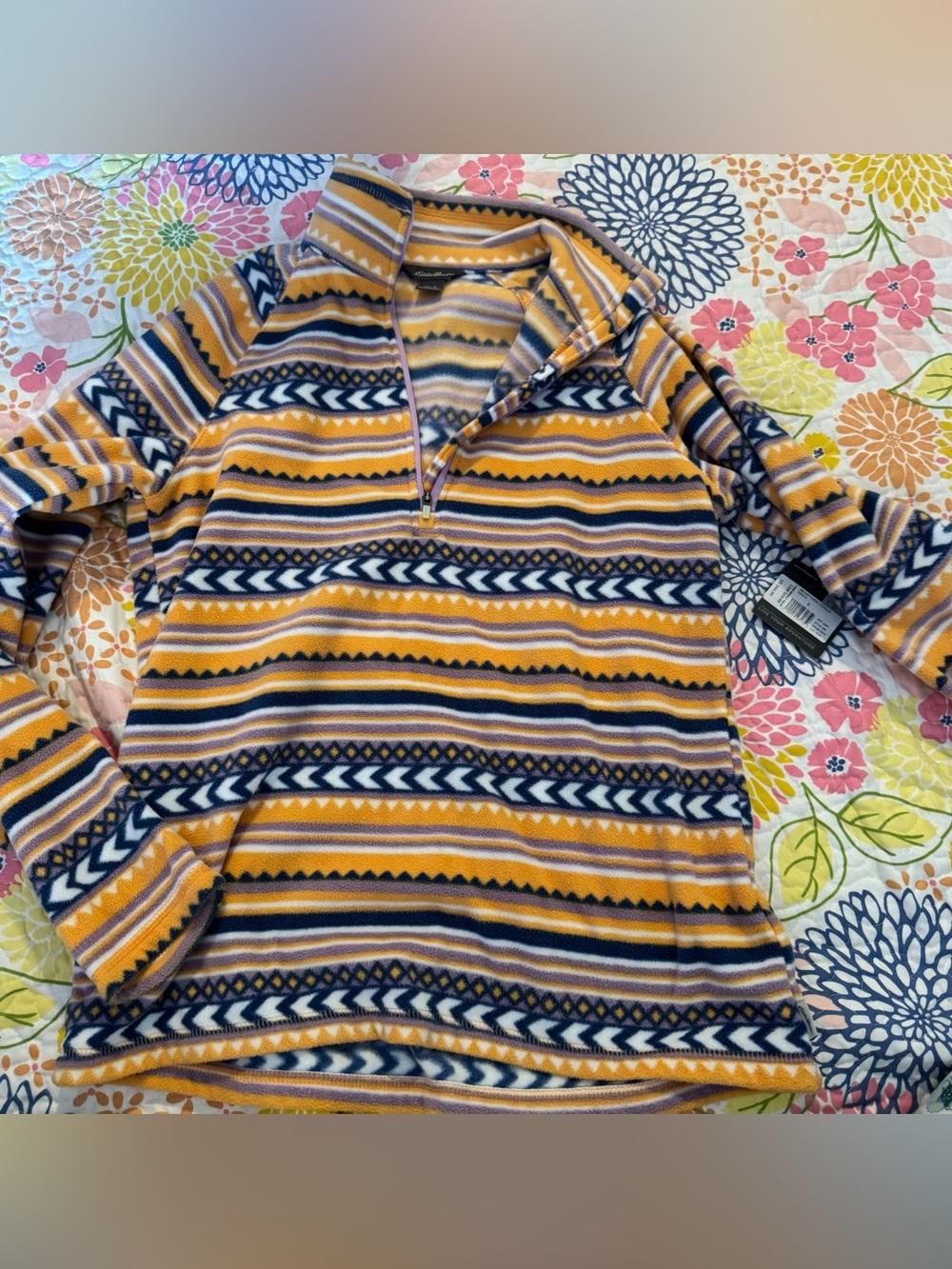 NWT small WOMENS Eddie Bauer quarter zip